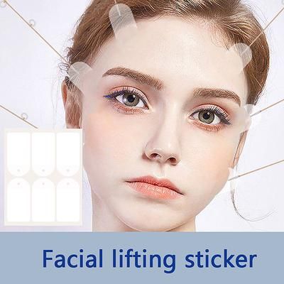 Invisible Thin Face Stickers, V Shape Fast Lifting Facial Lift Up Tape For Neck, Eye & Double Chin Wrinkle Reduction Invisible Thin Face Stickers, V Shape Fast Lifting Facial Lift Up Tape For Neck, Eye & Double Chin Wrinkle Reduction