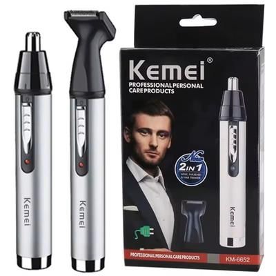 All In 1 Rechargeable Nose Ear Hair Trimmer Grooming Kit km 6652