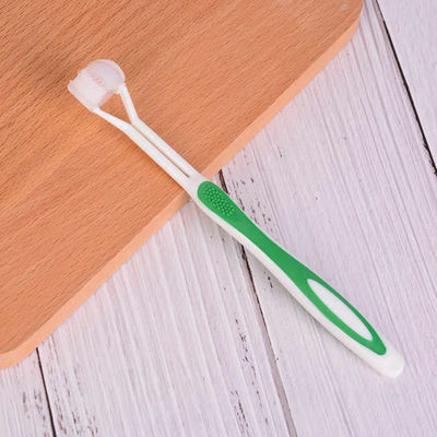 Three Sided Sensory Toothbrush Ideal Gift For Children With Autism And Sensory Needs Green