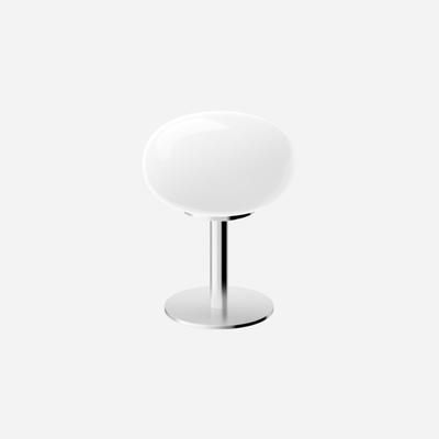 Macaron Glass Table Lamp Trichromatic Dimming Living Room Atmosphere & Eye Protection Night Light For Bedroom Decor white C