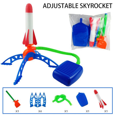 Rocket Foot Launcher, Air Pressing Soaring Rocket Toy For Kids Outdoor Play & Pump Outdoor Games set 1