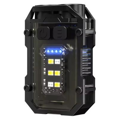 Ultra Bright High Power LED Flashlight Rechargeable Tactical Flashlight For Self Defense & Outdoor Use black