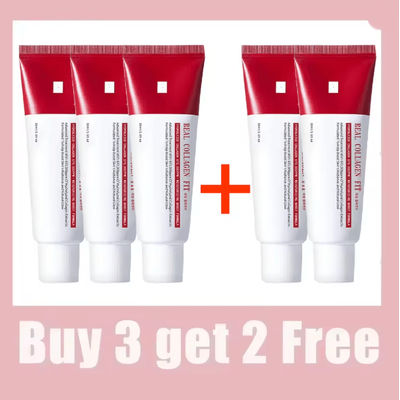 Real Collagen Fit Collagen Wrapping Mask 670000ppm Peel Off 5pcs