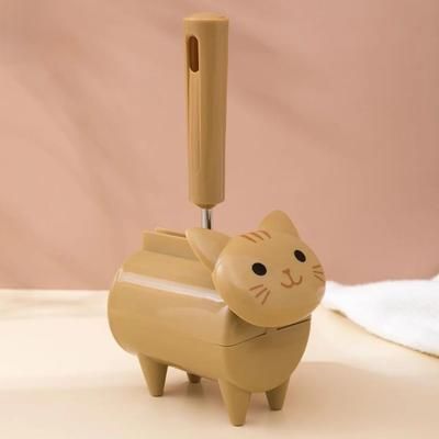 Cute Cat Lint Remover | Pet Hair & Fur Dust Cleaner For Sofa, Clothes & Fabrics yellow