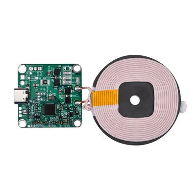 22W 12V 5A Qi Wireless Charger Fast Charging Transmitter Module circuit board 5W/10W/15W/20W + Coil Type-C Interface For Phone