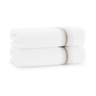 Aston & Arden Turkish Striped Bath Towel 30x60 Sand (2/Pack) (PNP-BT-STT3060-18SND)