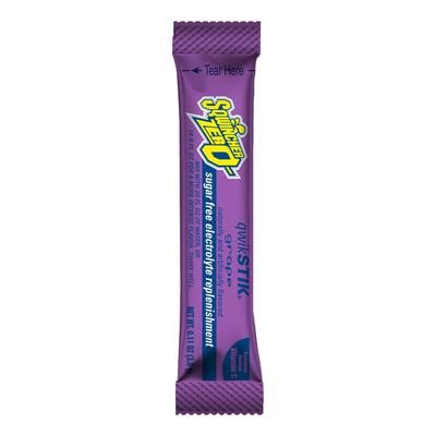 Sqwincher Quik Stik Zero Oral Electrolyte Solution Grape Flavor 0.11 oz. Electrolyte (1057738_PK)