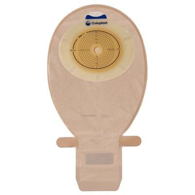 SenSura EasiClose Ostomy Pouch One-Piece System 11-1/2 Inch Length, Maxi Flat, Trim to Fit 3/8 to 3 Inch Stoma Drainable (586186_BX)
