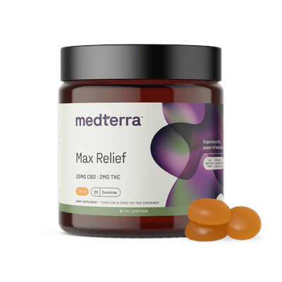 Max Relief Full Spectrum CBD Gummies