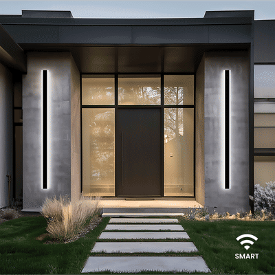 Haylen (Smart Lights) | Waterproof LED Wall Light | 94" / 240 Cm / 3 Colors + Dimming / Smart App + Remote Control | Outdoor Lighting | Wall Lighting | Indoor Lighting | MOD LIGHTING