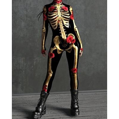 Costume di Carnevale Tuta Intera Costumi zentai con motivi Costume Cosplay Body Stampa Costume Sexy Halloween Per uomo Per donna Ragazzi Costume per Feste Performance Mascherata Bambini Adulti