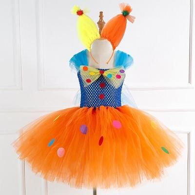 Joker Clown Pomni Halloween Outfit Costume Circo Carnevale Costume Cosplay Bambini Ragazze Carnevale Mardi Gras Spettacolo Festa Palcoscenico Costumi di Halloween Travestimento Facile