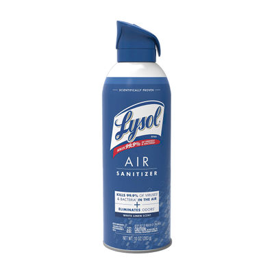 Lysol Air Sanitizer Spray - White Linen 10 Oz