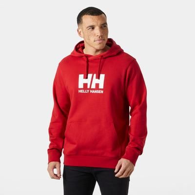 Helly Hansen Men's Logo Hoodie Red L