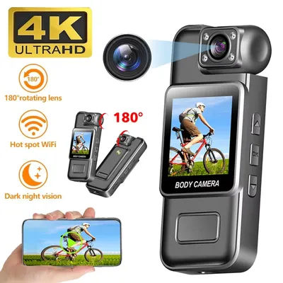 Ultra HD 4K WiFi Mini Camera Portable Digital Video Recorder Police BodyCam Infrared Night Vision Sports DV Riding Camcorder 카메라