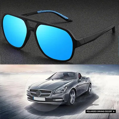 Occhiali da sole polarizzati per sport all'aria aperta Occhiali da sole polarizzati Occhiali da sole per guida in bicicletta Occhiali per la visione notturna Nuove caratteristiche di moda Unisex