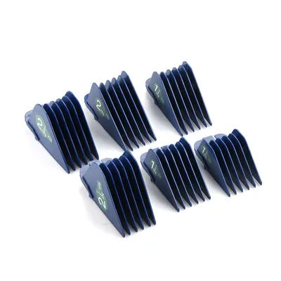6Pcs/Set For Clipquik Clipper Guards 32mm-64mm ( 20 18 16 14 12 10) Clipper Guide Combs For Wahl Accessories Clipper Guard Set
