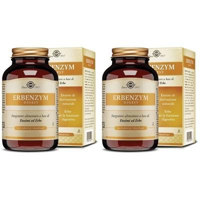 SOLGAR® Erbenzym Digest Set da 2 2x56 g Capsule