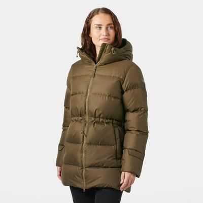 Helly Hansen Women's Essence Down Parka Brown M