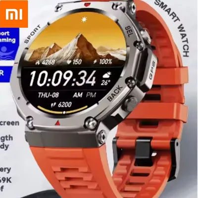 Xiaomi 2025 Nuovo T-Rex 3 GPS SmartWatch Ultra Men 10ATM IP69K Smartwatch impermeabile Bussola Altimetro Bracciale barometrico