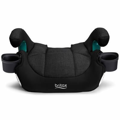 Britax UpNGo Click Backless Booster with Rigid LATCH - Raven Black