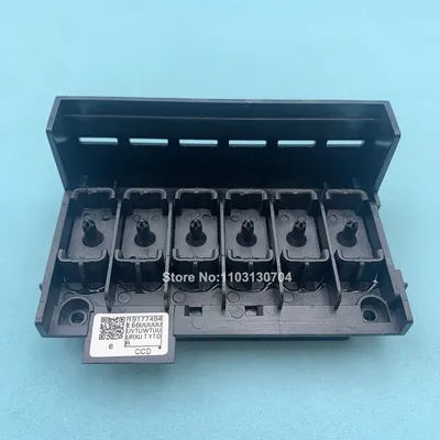 XP600 head cover manifold for Epson DX11 XP700 XP800 printhead adapter Nuocai Sky-color eco solvent UV flatbed Printer Plotter