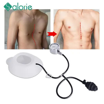 Pectus Excavatum Vacuum Bell,Pectus Excavatum Orthosis Brace,Sternal Depression Support Sunken Chest-Physical Chest Correction