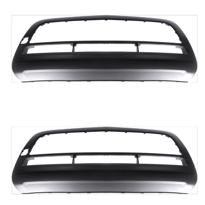 Replacement Bumper Trim Primed, Front, Driver & Passenger Side, 1-year unlimited-mileage warranty SET-REPK010323P-2