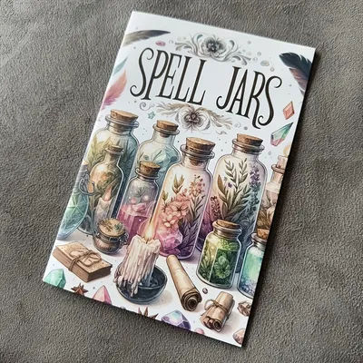 Spell Jars: 20 Potions & Shadows Page, Step-by-Step Guides for Creating Your Own Spell Jars, and Practical Spellcrafting Tips