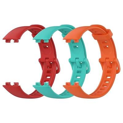 Confezione da 6/3 cinturini per smartwatch compatibili con Huawei Band 10, Huawei Band 9, Huawei Band 8, cinturino sportivo regolabile con chiusura classica, cinturino di ricambio per Huawei Band 10 /