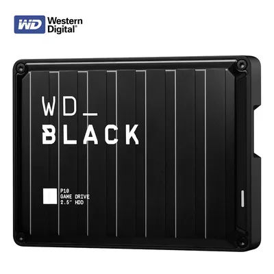 WD_BLACK 2TB 4TB P10 Game Drive, Portable External Hard Drive, Works with Playstation, Xbox, & PC,Original and NEW