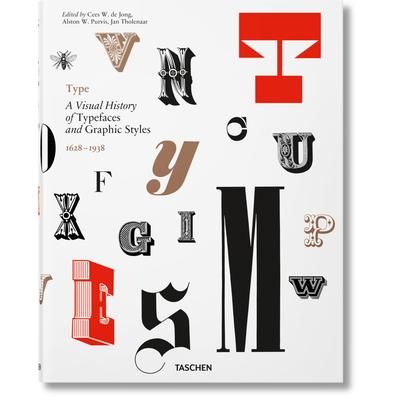 Type. Storia Visuale dei Font (Tedesco, Francese, Inglese)