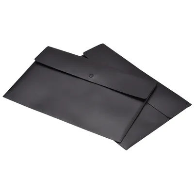 5Pcs Portable File Folder Pockets A4 Envelope Document Organizer with Snap Button PP Lightweight Multifunctional Storage Pouch