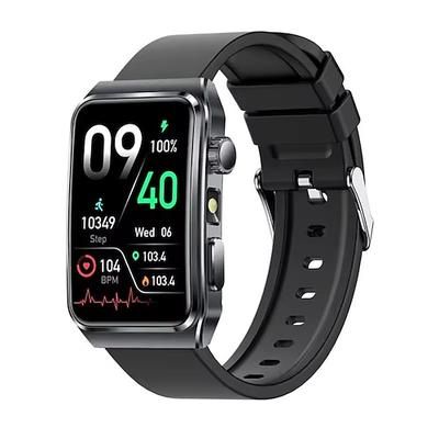 tk73 smartwatch outdoor bluetooth chiamata 1.57 grande schermo temperatura corporea pressione sanguigna monitor dell'ossigeno smartwatch