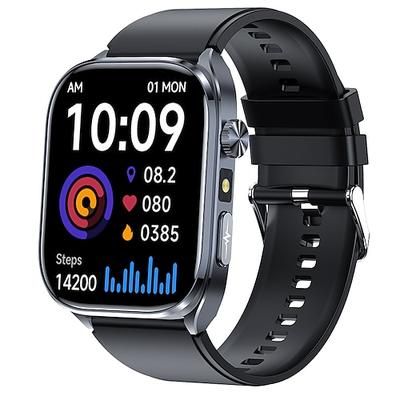iMosi ET572 Orologio intelligente 2 pollice Orologio da Corsa Fitness Smartwatch Bluetooth ECGPPG Monitoraggio della temperatura Contapassi Compatibile con Android iOS Da donna Da uomo Standby lungo