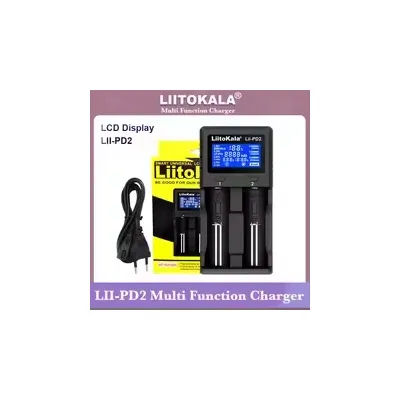 LiitoKala Lii-PD2 Lii-PD4 Lii-S6 Lii500 battery Charger for 18650 26650 21700 18350 AA AAA 3.7V/3.2V/1.2V lithium NiMH batteries