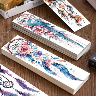 32pcs, Abstract skull bookmark, suitable for back-to-school season, Christmas, Halloween, teachers, readers, and birthdays.