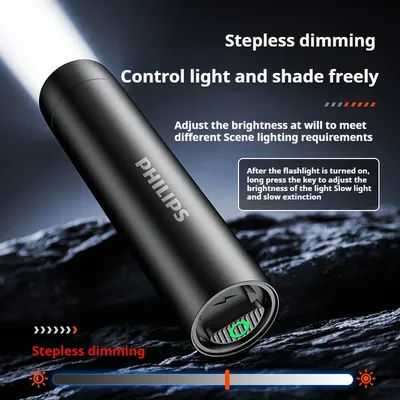 Philips nouvelle lampe de poche LED 2202 torche Little Joe portable étanche pour l'auto-défense et le camping