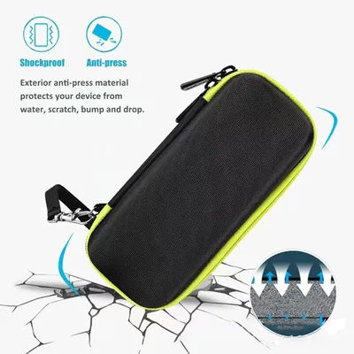 Portable EVA Shockproof Storage Case for Philips One Blade - Ultimate Shaver Storage Solution Storage Bag（Case Only)