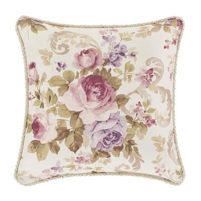 Chambord 16 Inch Square Decorative Throw Pillow by Royal Court in Lavender (Size ONE SIZE)