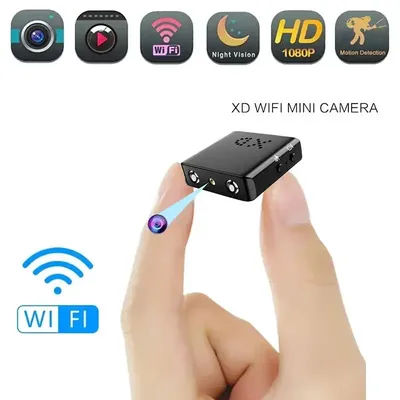 XD Mini Camera Full HD 1080P Home Security Camcorder Night Vision Micro Cam Motion Detection Video Voice Surveillance Recorder