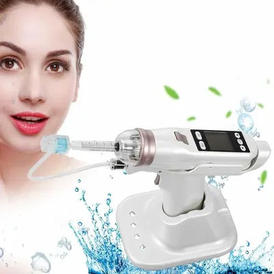 Oxygen Injector Mesogun Ez Vacuum Vital Hyaluronic Acid Mesotherapy Gun Negative Pressure Injection Syringe Tool