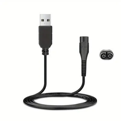 4.3V USB to 15V Charger Power Cord Adaptor Adaptor For Philips Norelco OneBlade QP2520 QP2521 QP2523 QP2510 / 11 Shaver