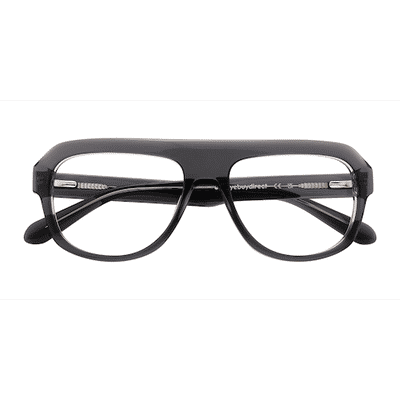 Male s aviator Gray Acetate,Eco Friendly Prescription eyeglasses - Eyebuydirect s Mystic