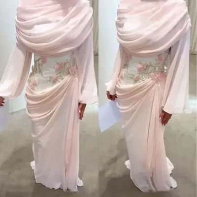 Robes longues personnalisées en mousseline de soie, Style moderne, paillettes, col haut, droites, occasions sur mesure, haute qualité