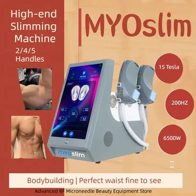 EMS RF Muscle Stimulation For Weight Loss Muscle Shaping Weight Loss And Beauty EMS Professional Body Shaping Machine