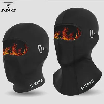 S-ZEUS Motorcycle Riding Mask Wind Protection And Warmth Breathable Full Face Mask Balaclava Hat Scarf Hood Moto Biker Wind Cap