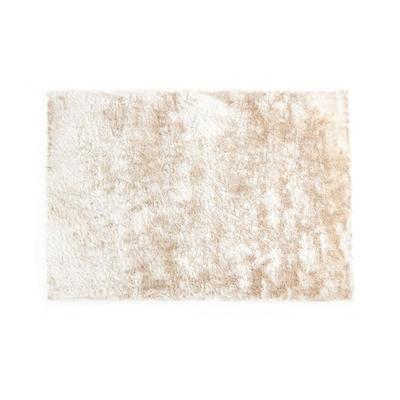 Tappeto per il soggiorno poliestere beige 160 x 230 cm