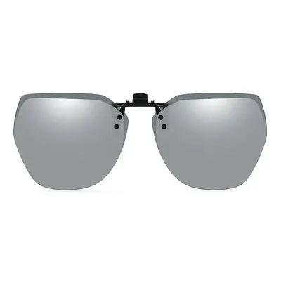Nouvelles lunettes de soleil à clipser pour hommes et femmes, lunettes de conduite de nuit, anti-éblouissement, style vintage carré