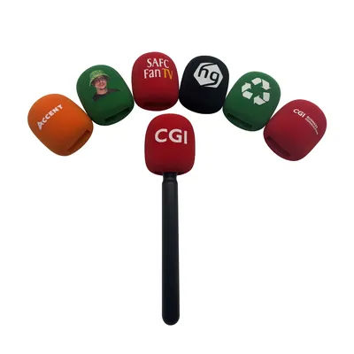 Poignée micro éponge capuchon impression couverture Logo personnalisé pare-brise marque mousse pare-brise entretien Pop filtre pour RODE sans fil GO 2